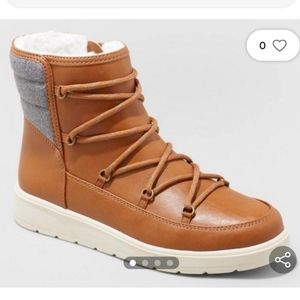 Universal Thread Women's Cognac Lena Boots